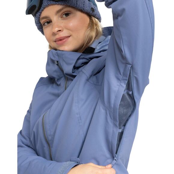 Roxy Women's Meade Hooded Snow Jacket - Picture 6 of 9